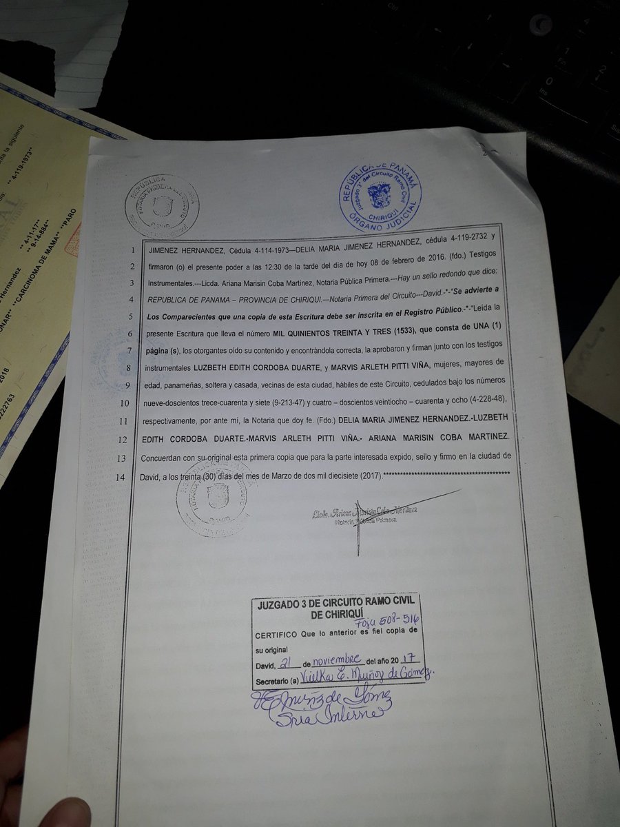 Opinión de Notaría primera de Chiriquí 1 Opinión Notaría Primera de Chiriquí: ¿Qué dicen los usuarios?