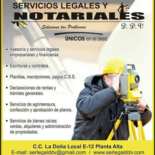 Opinión de Servicios Legales y Notariales DDV 1 Opinión de Servicios Legales y Notariales DDV