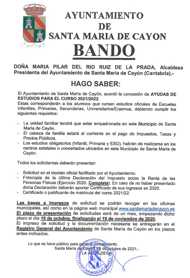 Opinión Ministerio Público en Personería Municipal de Santa María
